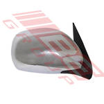 DOOR MIRROR - L/H - CHROME - ELECTRIC - 3 WIRE - TO SUIT - TOYOTA HIACE 2004-