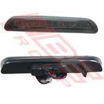 REAR LAMP - HIGH STOP LAMP - LED - SMOKEY - TO SUIT - TOYOTA HIACE 2004-