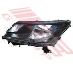 HEADLAMP - L/H - BLACK INSIDE TYPE - TOYOTA HIACE 2019-