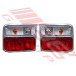 REAR LAMP - SET - L&R - CRYSTAL TYPE - TO SUIT - TOYOTA COASTER BB42 BUS 1993-