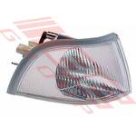 CORNER LAMP - R/H - CLEAR - CHROME INNER - TO SUIT - VOLVO S40/V40 1998-01