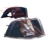 CORNER LAMP - L/H - CLEAR - BLACK INNER - TO SUIT - VOLVO S40/V40 2001-03