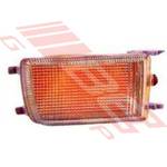 BUMPER LAMP - CLEAR OVER AMBER - R/H - TO SUIT - VW GOLF MK3 1H 1991- 1998