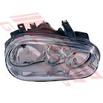 HEADLAMP - W/FOG LAMP - R/H - TO SUIT - VW GOLF MK4 1J 1997- 2005