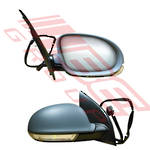 DOOR MIRROR - R/H - 7 WIRE - NZ NEW TYPE - TO SUIT - VW GOLF MK5 1K 2003- 2009