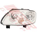 HEADLAMP - L/H - W/FOG - ELEC - TO SUIT - VW TOURAN 2004-06