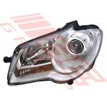 HEADLAMP - L/H - ELECTRIC W/MOTOR - TO SUIT - VW TOURAN 2006-10