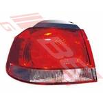 REAR LAMP - L/H - OUTER - V-TYPE - TO SUIT - VW GOLF MK6 5K 2008- 2012