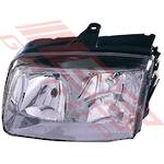 HEADLAMP - L/H - MANUAL/ELECTRIC - TO SUIT - VW POLO MK3 6N 1999-2002 FACELIFT