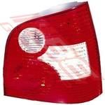 REAR LAMP - R/H - CLEAR/RED - TO SUIT - VW POLO MK4 9Q 2002-2005