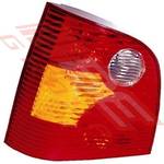 REAR LAMP - L/H - AMBER/RED - TO SUIT - VW POLO MK4 9Q 2002-2005