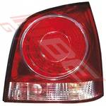 REAR LAMP - R/H - RED REFLECTOR - TO SUIT - VW POLO MK4 9Q 2005-2009