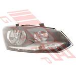HEADLAMP - R/H - TO SUIT - VW POLO MK5 6R 2009-2014