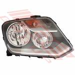 HEADLAMP - R/H - ELECTRIC - W/MOTOR - TO SUIT - VOLKSWAGEN AMAROK 2010-