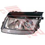 HEADLAMP - L/H - CRYSTAL CLEAR - HID - TO SUIT - VW PASSAT B5 1999-01