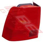 REAR LAMP - L/H - W/PINK REVERSE - TO SUIT - VW PASSAT B5 1997-99 4DR