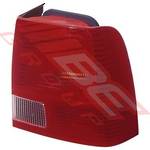 REAR LAMP - R/H - W/CLEAR REVERSE - TO SUIT - VW PASSAT B5 1997-99 4DR