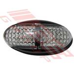LED SIDE LAMP - 1PIECE - AMBER/RED - 10-30V - TO SUIT - UNIVERSAL - OVAL