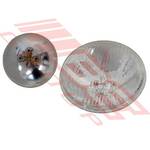 12V 3 PIN 100/75W 146MM ROUND - TO SUIT - 3 PIN 5.75 IN SMALL ROUND SEALED BEAM