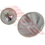 12V 3 PIN 100/75W 178MM ROUND - TO SUIT - 3 PIN 7 INCH ROUND SEALED BEAM